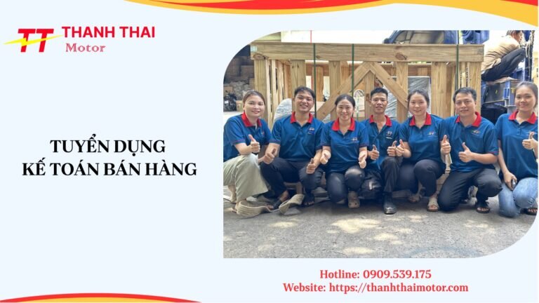 Tuyển dụng kế toán bán hàng
