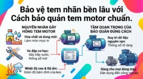 Bảo vệ tem nhãn bền lâu với Cách bảo quản tem motor chuẩn.