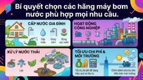 Bí quyết chọn các hãng máy bơm nước phù hợp mọi nhu cầu.