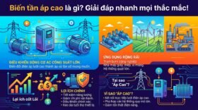 Biến tần áp cao là gì? Giải đáp nhanh mọi thắc mắc!