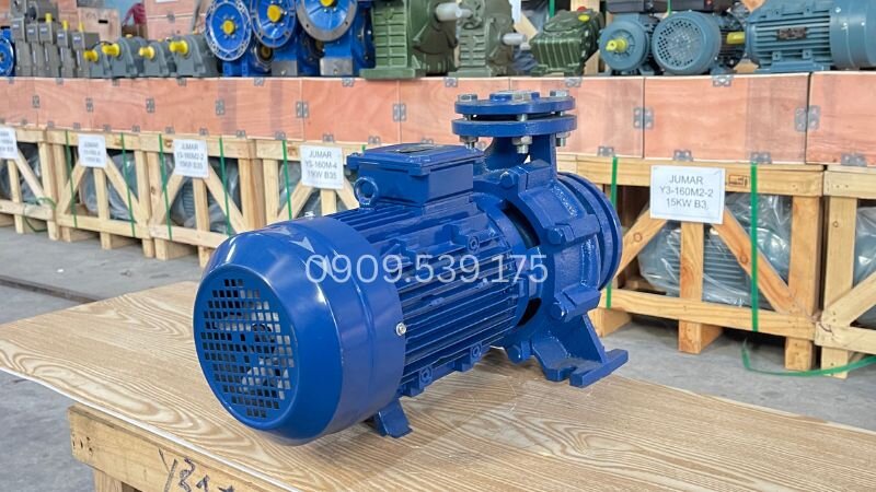 Hình ảnh cụ thể máy bơm nước 3 pha 3.7kW 5Hp.