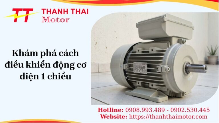Bí quyết cách điều khiển động cơ điện 1 chiều mượt mà bền bỉ