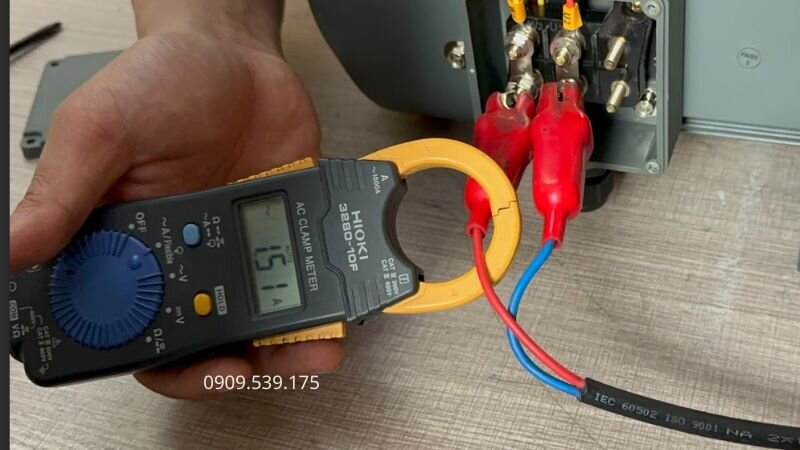 Đo đạc các thông số điện bằng đông hồ Ampe