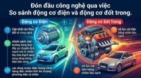 Đón đầu công nghệ qua việc So sánh động cơ điện và động cơ đốt trong.