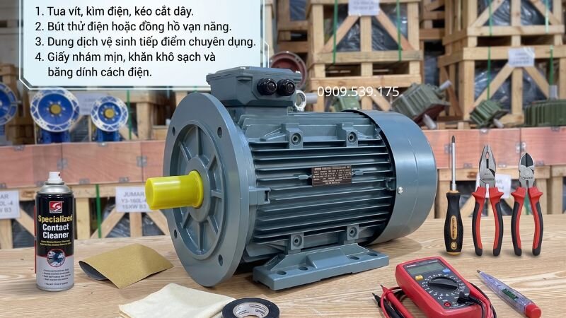Dụng cụ cần chuẩn bị trước khi thao tác