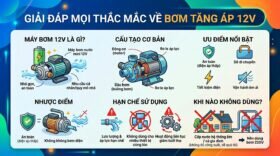 Giải đáp mọi thắc mắc về `bơm tăng áp 12v`.