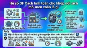 Hệ số SF Cách tính toán cho khớp nối xích mô-men xoắn là gì