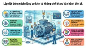Lắp đặt đúng cách động cơ kích từ không chổi than: Vận hành bền bỉ.