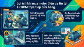 Lợi ích khi mua motor điện uy tín tại TP.HCM trực tiếp cửa hàng.