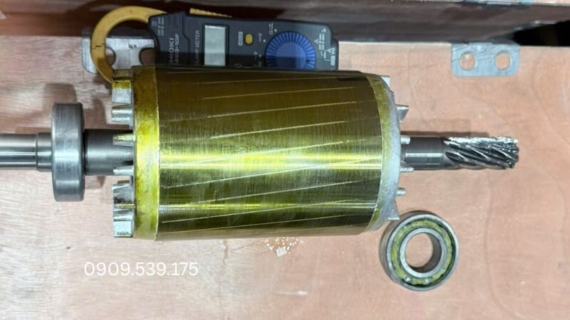 Lý do cần cân chỉnh rotor sau khi thay vòng bi