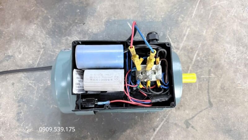Dấu hiệu đấu sai vòng dây motor.