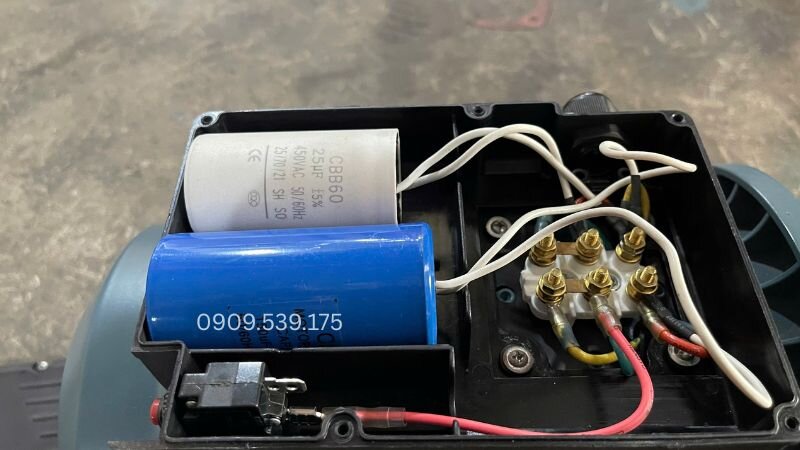 Lỗi thường gặp khi cố định tụ điện trong motor