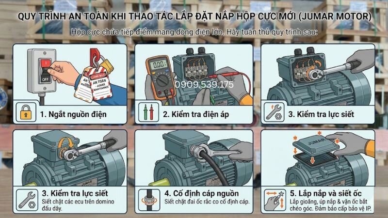 Tuân thủ quy trình giúp đảm bảo an toàn khi làm việc với điện