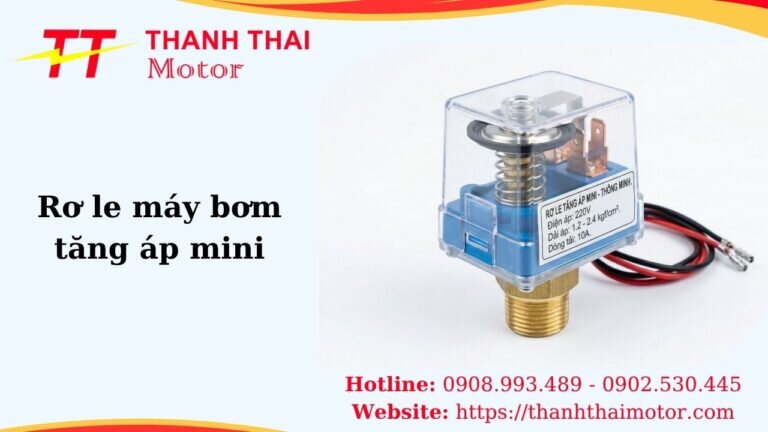 Hình thumb rơ le máy bơm tăng áp mini