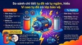 So sánh chi tiết tụ đề và tụ ngâm, hiểu Vì sao tụ đề có lớp bảo vệ.
