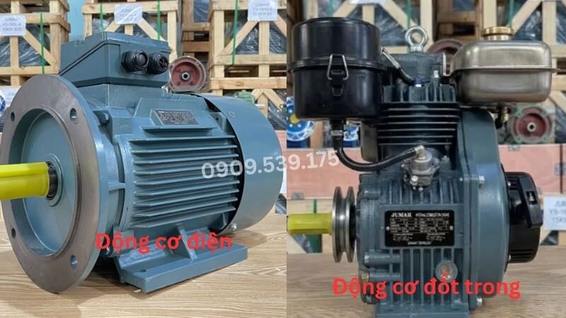 So sánh động cơ điện và động cơ đốt trong.