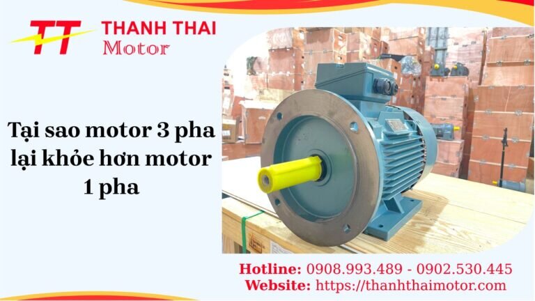 Giải đáp và khám phá tại sao motor 3 pha lại khỏe hơn motor 1 pha