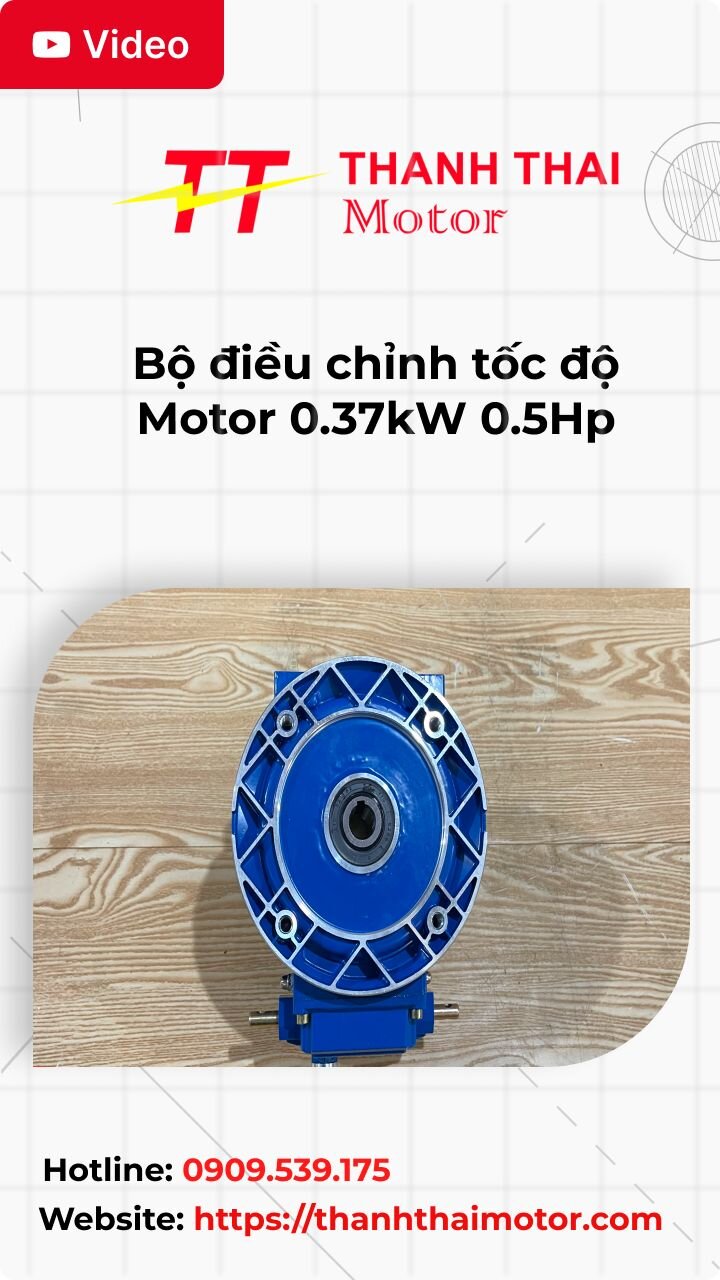 Bộ điều chỉnh tốc độ Motor 0.37kW 0.5Hp