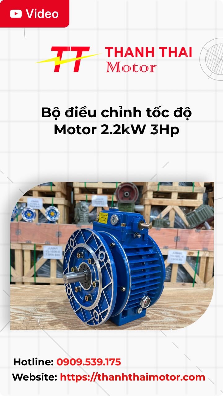 Bộ điều chỉnh tốc độ Motor 2.2kW 3Hp