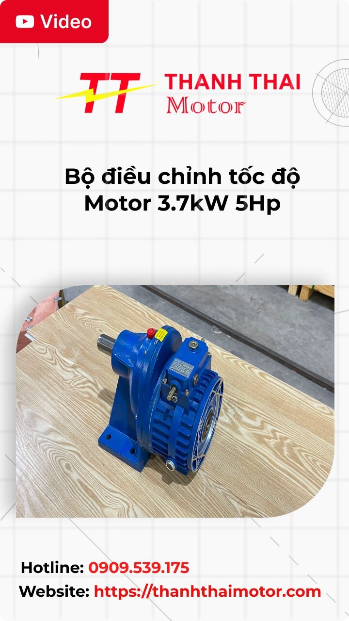 Bộ điều chỉnh tốc độ Motor 3.7kW 5Hp