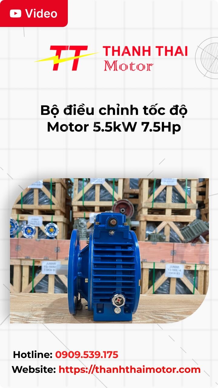 Bộ điều chỉnh tốc độ Motor 5.5kW 7.5Hp