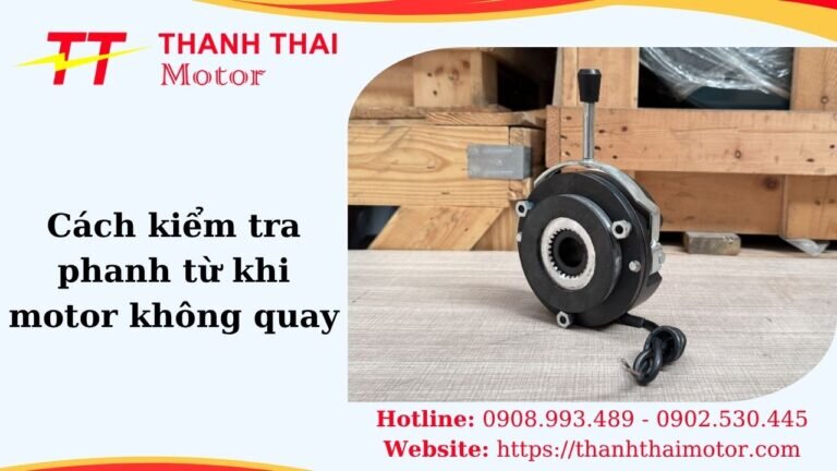 Hình thumb cách kiểm tra phanh từ khi motor không quay