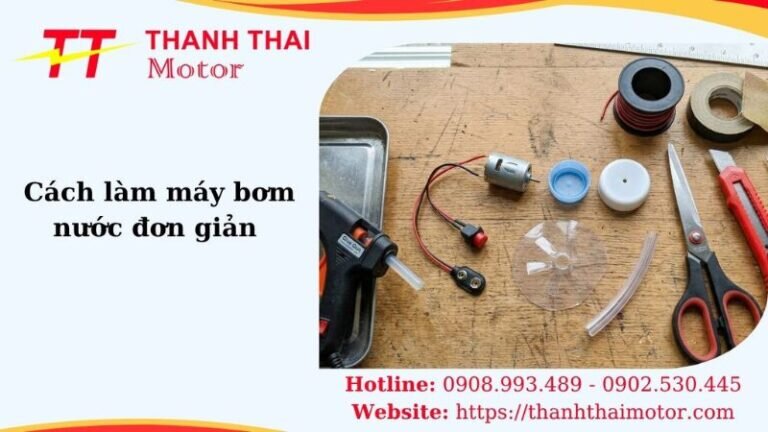 Thumb cách làm máy bơm nước đơn giản