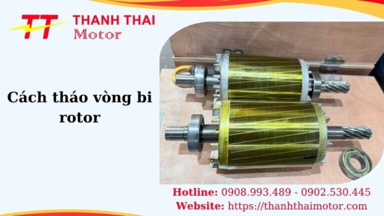 Thumb cách tháo vòng bi cho rotor