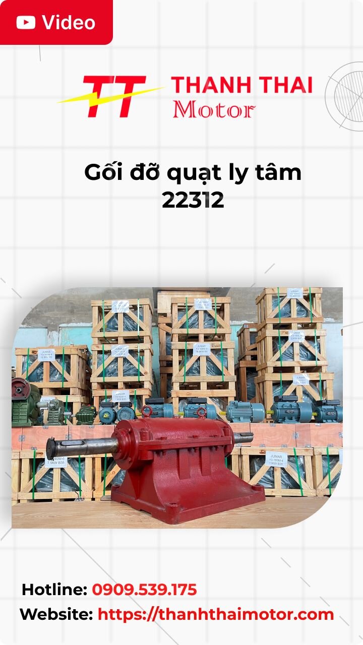 thumb gối đỡ quạt ly tâm 22312