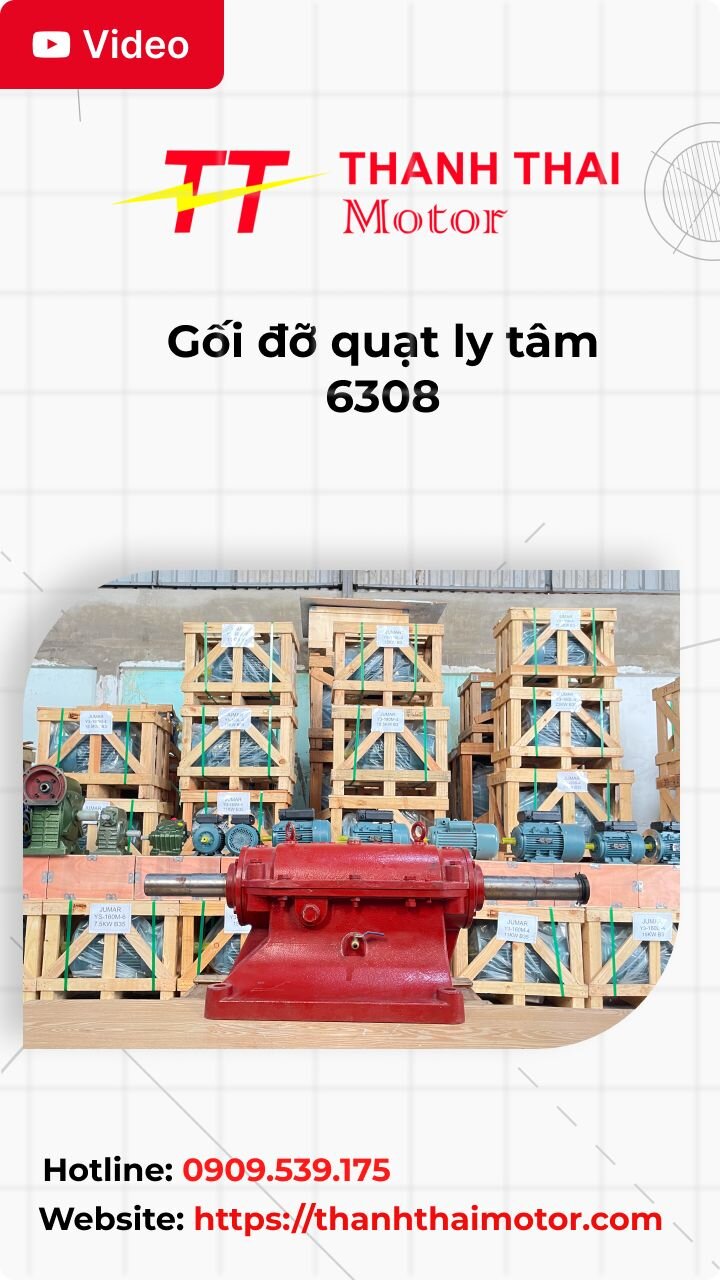 Thumb gối đỡ quạt ly tâm 6308