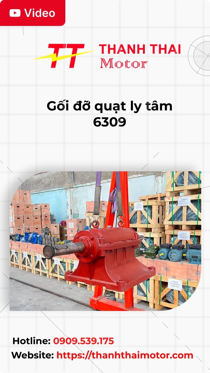 Thumb gối đỡ quạt ly tâm 6309