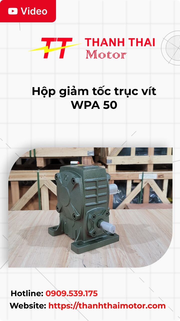 Thumb hộp giảm tốc trục vít WPA 50