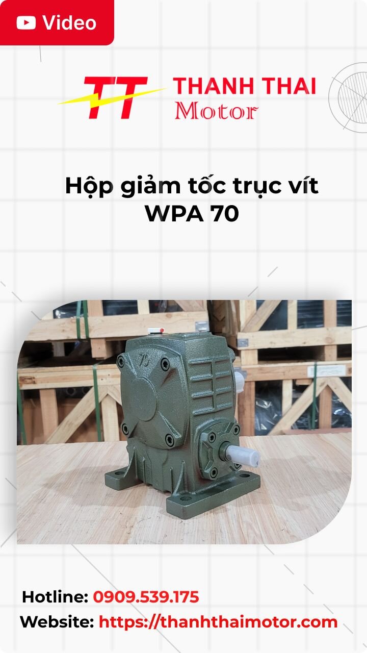 Thumb hộp giảm tốc trục vít WPA 70