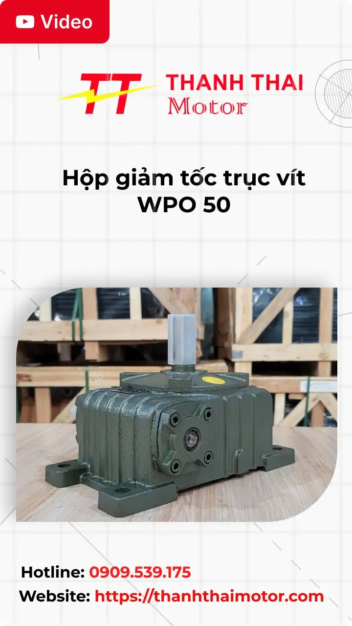 Thumb hộp giảm tốc trục vít WPO 50