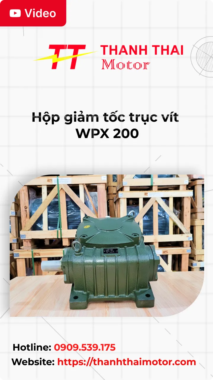 THUMB Hộp giảm tốc trục vít WPX 200