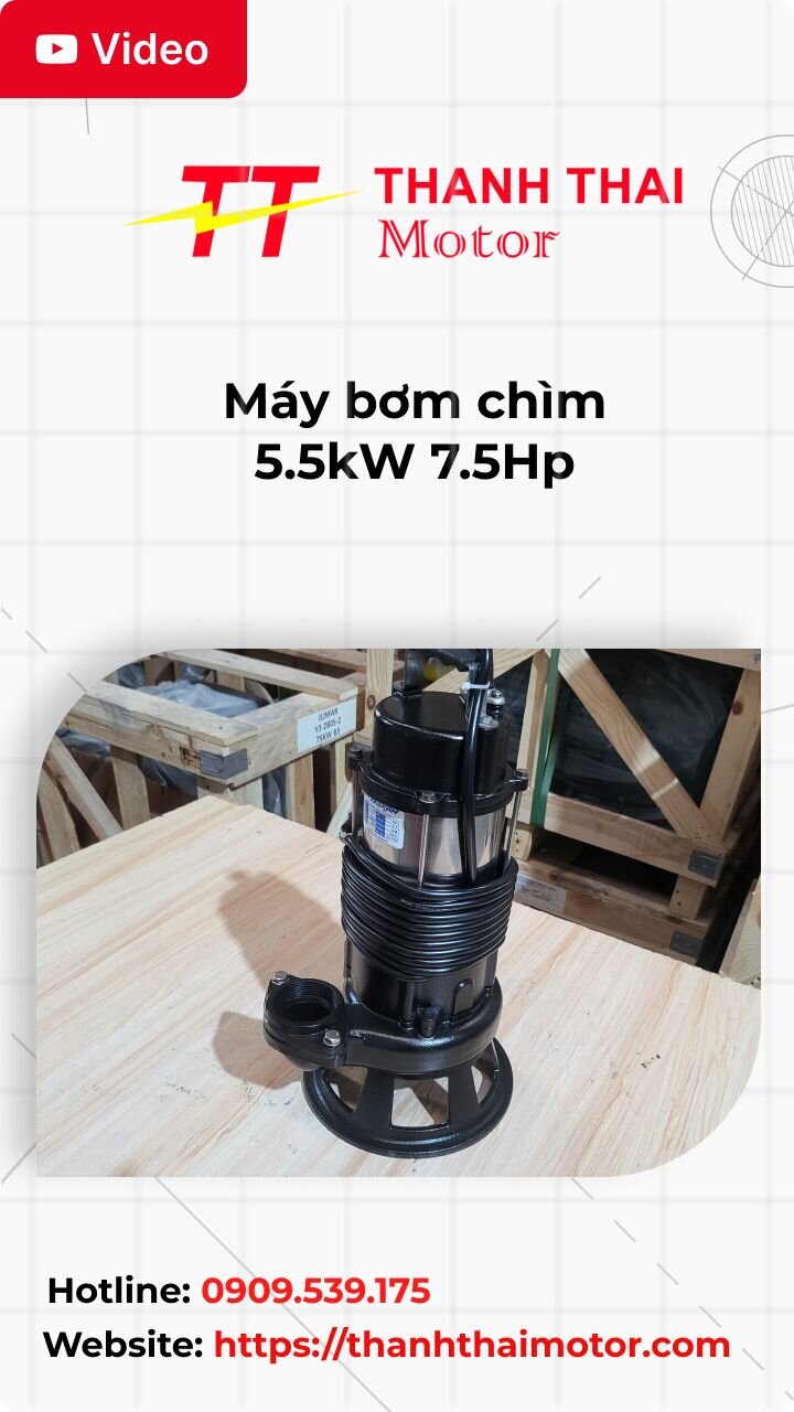Thumb máy bơm chìm 5.5kW 7.5Hp