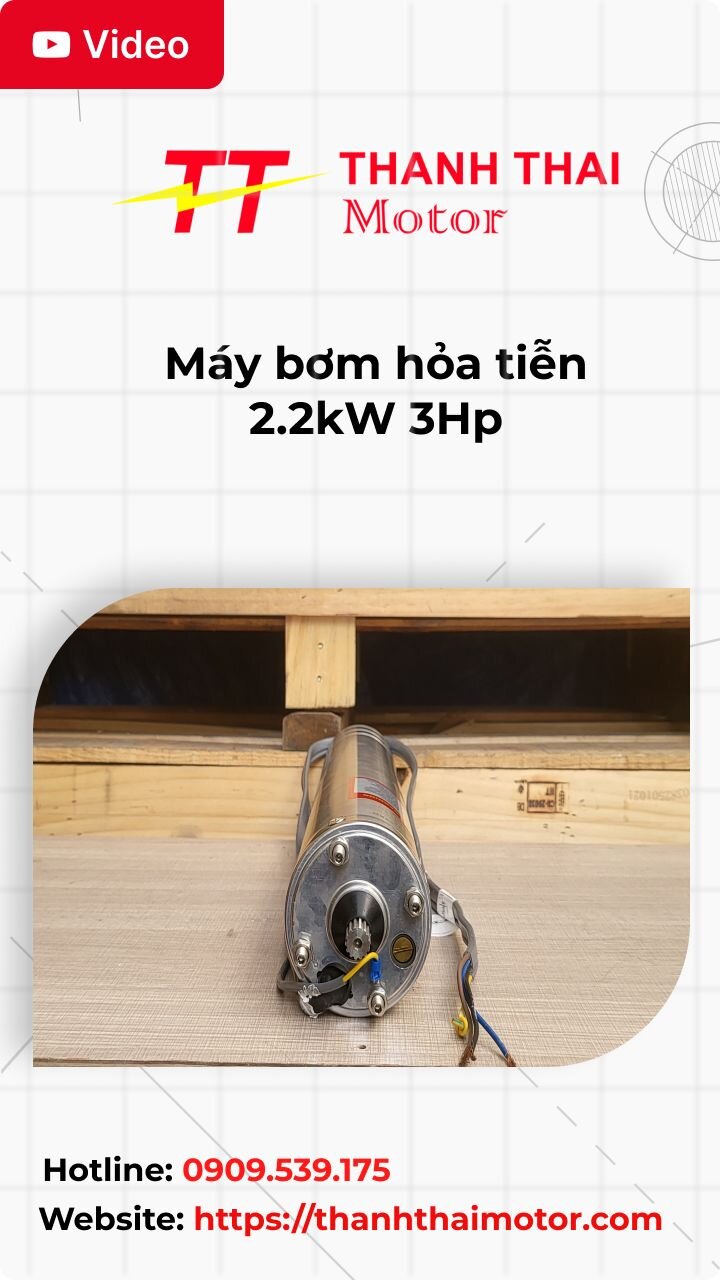 Thumb video review máy bơm hỏa tiễn 2.2kW 3Hp