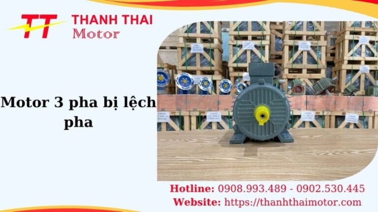 Thumb motor 3 pha bị lệch pha
