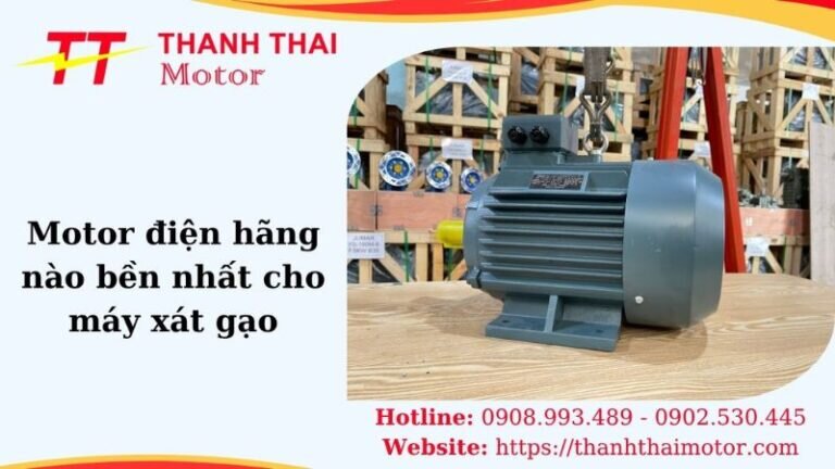 Thumb motor điện hãng nào bền nhất cho máy xát gạo