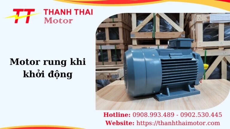 Hình thumb motor rung khi khởi động