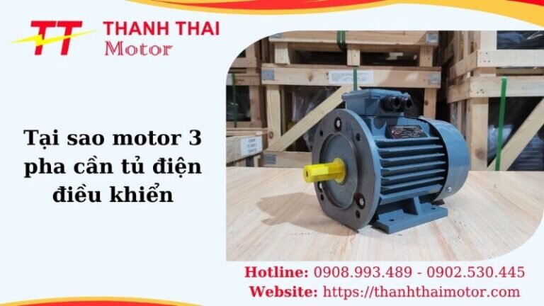 Thumb tại sao motor 3 pha cần tủ điện điều khiển