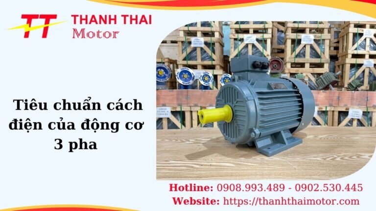 Hình thumb tiêu chuẩn cách điện của động cơ 3 pha