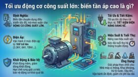 Tối ưu động cơ công suất lớn: biến tần áp cao là gì?