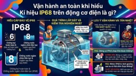 Vận hành an toàn khi hiểu Kí hiệu IP68 trên động cơ điện là gì?