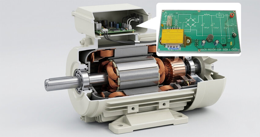 Tầm quan trọng của vi điều khiển và thuật toán phản hồi của motor điện 1 chiều