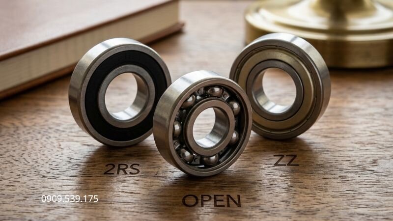 Các ký hiệu hậu tố quan trọng như ZZ, 2RS và C3 để đảm bảo khả năng kháng bụi và chịu nhiệt khi quay tốc độ cao