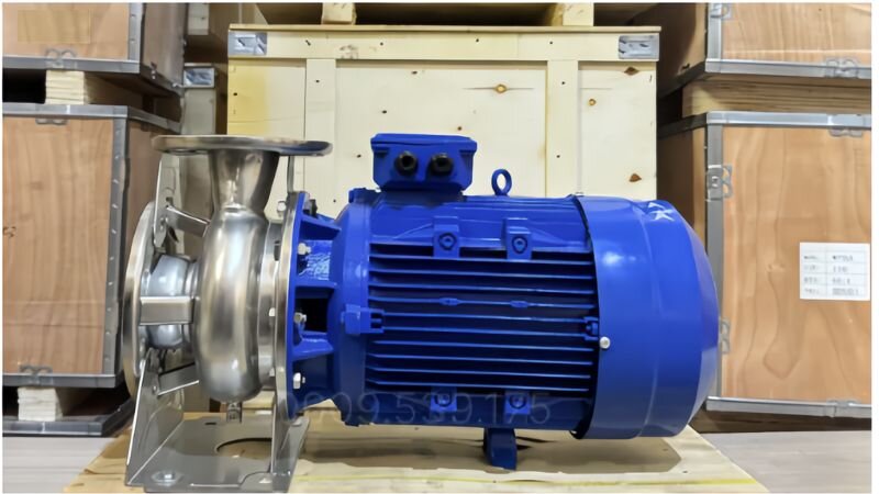 Cấu tạo của máy bơm nước đẩy cao trục ngang đầu inox LEPONO