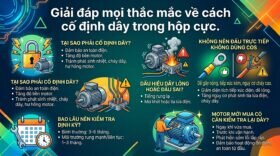 Giải đáp mọi thắc mắc về cách cố định dây trong hộp cực.