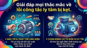 Giải đáp mọi thắc mắc về lỗi công tắc ly tâm bị kẹt.
