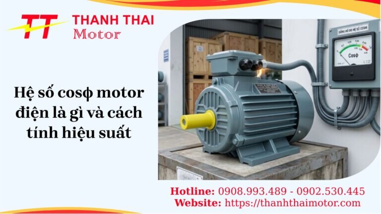 Tìm hiểu hệ số cos phi motor là gì để tối ưu hiệu suất động cơ